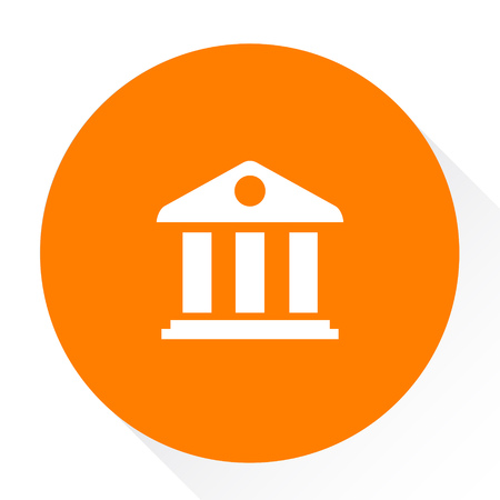 university  building iconのイラスト素材