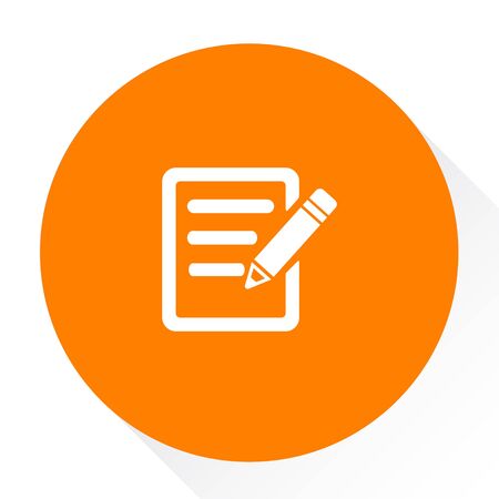 pen pencil iconのイラスト素材