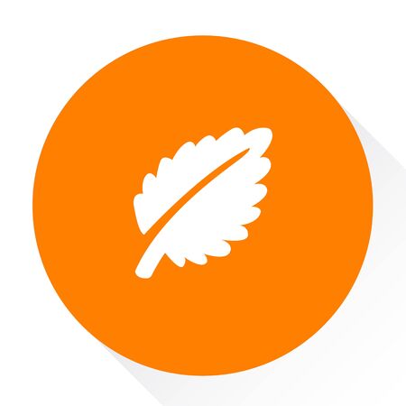 leaves iconのイラスト素材