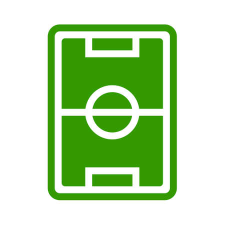 vector soccer stadium illustration, football arena fieldのイラスト素材