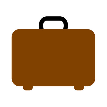 travel bag icon - Suitcase, travel and tourism concept, holiday iconのイラスト素材