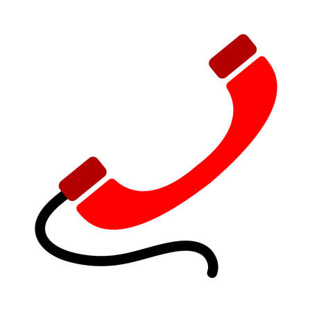 Phone sign icon- Call center, communication icon - Phone cell symbolのイラスト素材