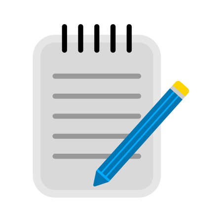 questionnaire icon. Logo element illustration. questionnaire symbol design. colored collection. questionnaire concept. Can be used in web and mobileのイラスト素材