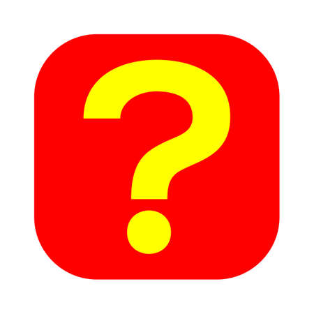 Question mark sign icon. Help symbol. FAQ sign. Vector support conceptのイラスト素材