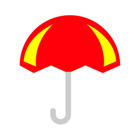 umbrella icon - Vector weather sign - protection illustration, umbrella isolatedのイラスト素材