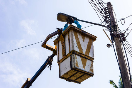 Electricianの写真素材