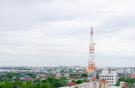 antenna tower for communication