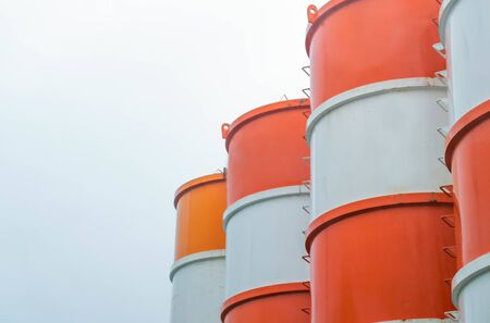 silo cementの写真素材