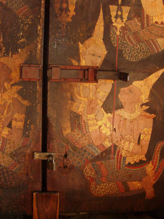 thai pattern paintingのeditorial素材