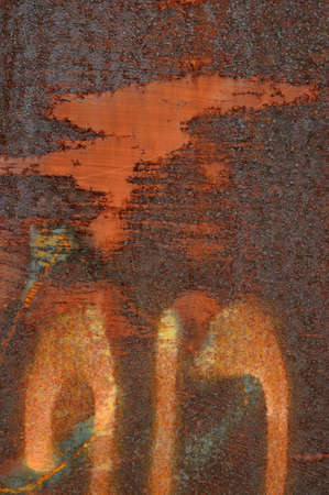 Rusty Zinc grunge backgroundの写真素材