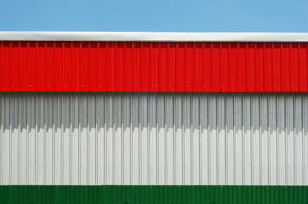 red roofの写真素材