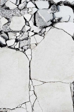 cracked wallの写真素材