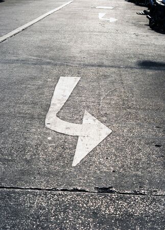 arrow signの写真素材