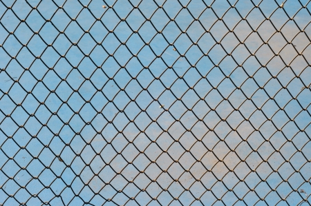 metal fenceの写真素材