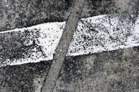 sign on roadの写真素材