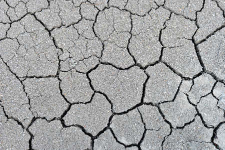 cracked clay
