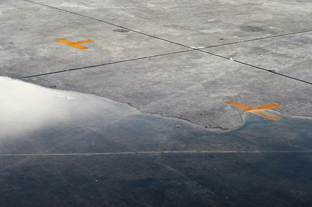 wet floor