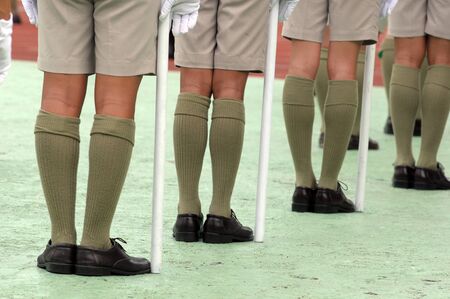 Scouts standの写真素材