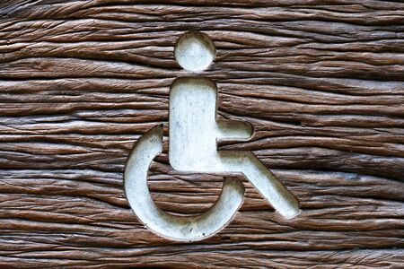 wheelchair signの写真素材