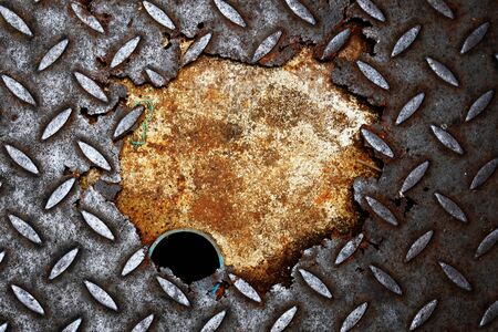 grunge metal backgroundの写真素材