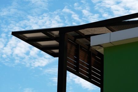 modern roofの写真素材