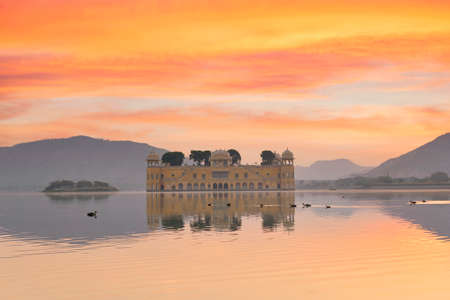 Water Palace Jaipur Indiaのeditorial素材
