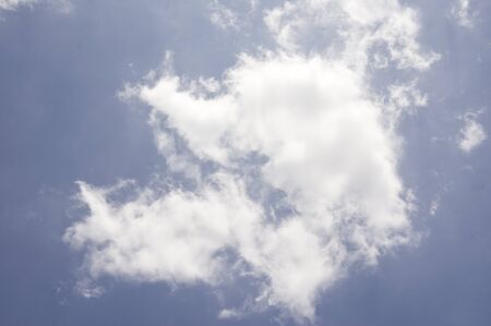 Nice blue sky and white clouds.の写真素材