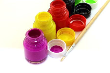 Water color paint art and colorfulの写真素材