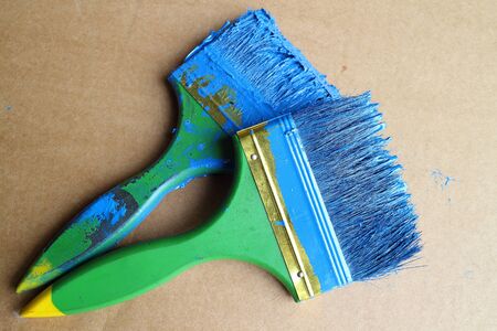 Paint brush , art work equipment and painting work