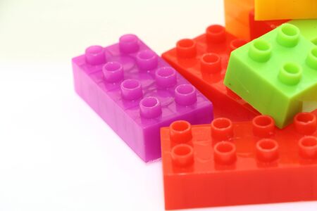 Lego block ,toy and game for child education and playの写真素材