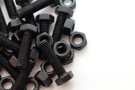 Bolts and nut spare parts for machanical work or maintenance machine
