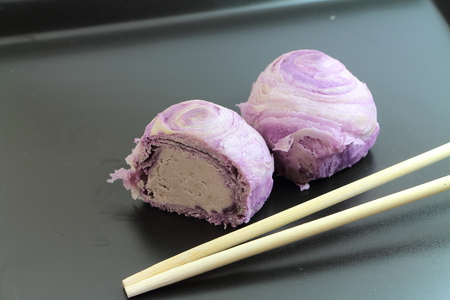 Japan dessert ,sweet and delicious sometime call MOCHI sweetの写真素材