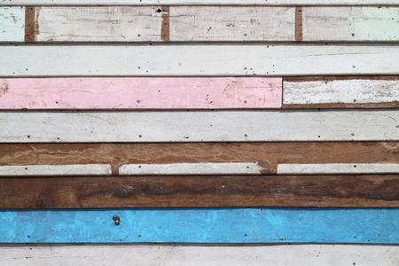 Old wood wall color backgroundのeditorial素材
