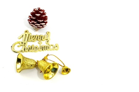 Merry Christmas toy and gift box backgroundの写真素材
