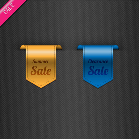 tags for sale.のイラスト素材