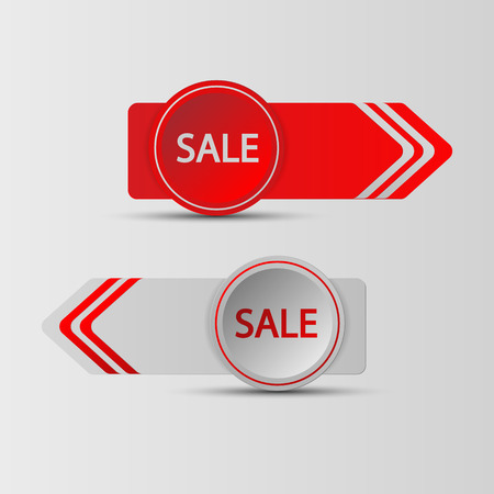 Set of tags for saleのイラスト素材
