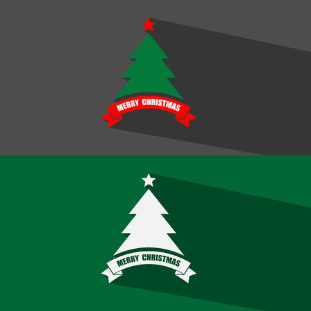Christmas tree sign icon.のイラスト素材