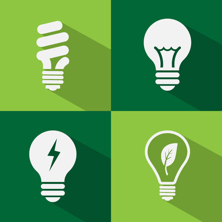 Bulb icon set vector.のイラスト素材