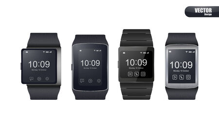 Smart watch vector.のイラスト素材