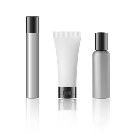 blank cosmetic bottle.vectorのイラスト素材