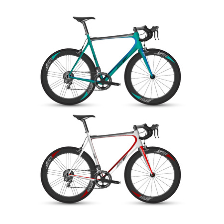 bicycle,vectorのイラスト素材