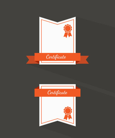 Certificate.vectorのイラスト素材