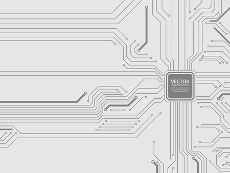 Circuit board vector.のイラスト素材