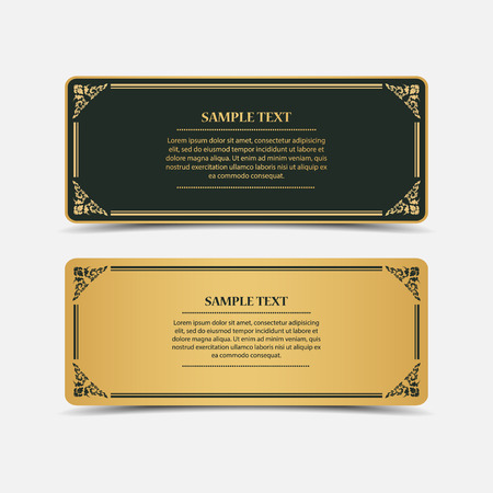 Collection banner design.vectorのイラスト素材
