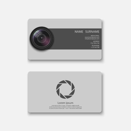 Business card template.vectorのイラスト素材
