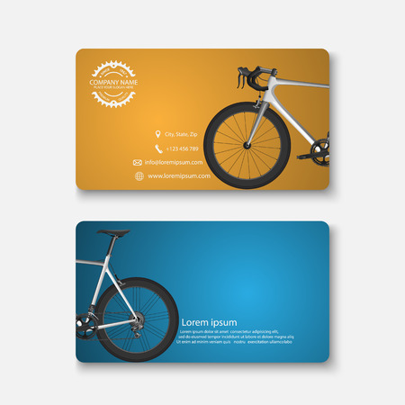 Business card template.vectorのイラスト素材