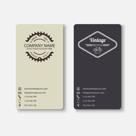 Business card template.vectorのイラスト素材