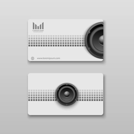 Modern business card templateのイラスト素材