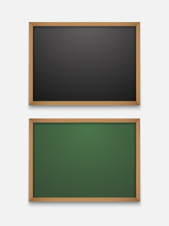 Blank Blackboard Vector templateのイラスト素材