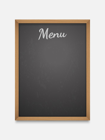 Restaurant chalkboard menu frame, eps10 vectorのイラスト素材